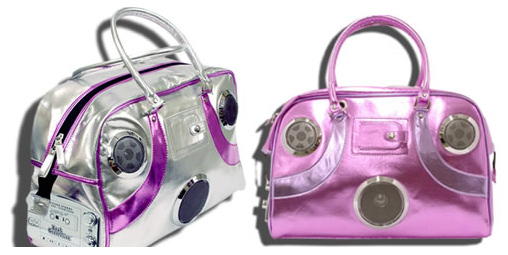 Totally Geeky or Geek Chic? Rock Steady Beat Bags